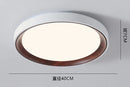 Axyaa Wooden Wind Ceiling Light in Walnut Color for Master Bedroom and Study