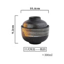 Axyaa Vintage Ceramic Stew Pot with Lid Bowl - 300ml