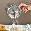 Axyaa Flour Sifter Cup Shape Baking Sieve Strainer
