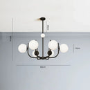 Axyaa Minimalist Magic Bean LED Pendant Light - Modern Home Lighting Fixtures