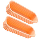 Axyaa Non-Stick Silicone Mini Loaf Pan Set - 2 Pack