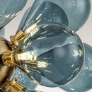 Axyaa Glass Bubble Pendant Light - Modern Kitchen & Living Room Chandelier