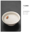Axyaa Ceramic Heart Plate: Simple & Delicate Fruit, Snack, Chinese Tea Dish