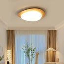 Axyaa Walnut Pebble LED Ceiling Light - Home Decorative Lamp