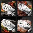 Axyaa Stainless Steel Non-Slip Food Tongs, BBQ Cooking Clip Kitchen Accessories