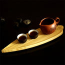 Axya Bamboo Leaf Sushi Plate Set with Sushi Maker and Tea Tray