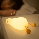 Axyaa Duck Silicone Sleep Lamp Rechargeable Table Light for Room Decor & Children's Night Light