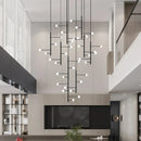 Axyaa Modern Duplex Pendant Light for Staircase, Villa, Hall, and Bedside