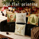 Axyaa Christmas Prints Pillow Covers for Home Decor - Sofa, Bedroom, Car