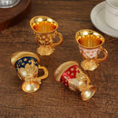 Axyaa European Palace Style Baijiu Cup with Handle Ornament