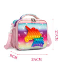 Axyaa Cute Style Lunch Bag with Large Capacity for Students and Teens