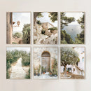 Italian Country Olive Tree Canvas Prints Set for Modern Home Decor by Axyaa