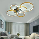 Axyaa LED Ring Ceiling Light: Dimmable, Remote Control, 3 Colors