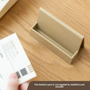 Axyaa Desktop Shelf Box: Simple Business Card Organizer for Office Storage