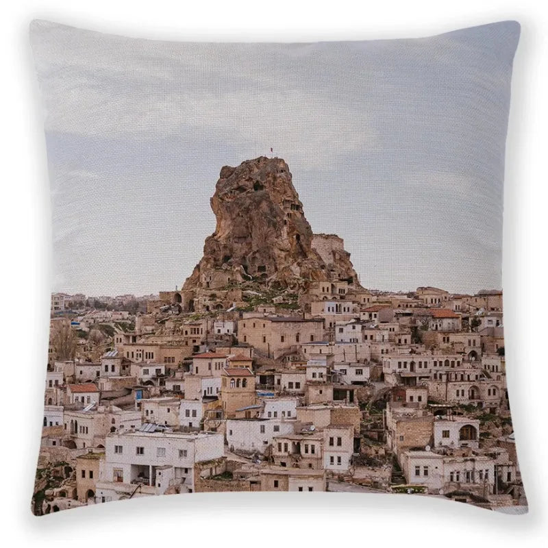 Axyaa Scenery Abstract Pillowcase - Customizable Decoration