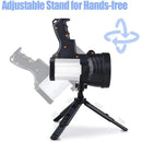 Axya Rechargeable LED Searchlight: Powerful Spotlight Flashlight for Work, Camping, and Waterproof Outdoor Use
