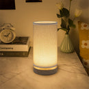 Axyaa Cloth Art Small Table Lamp: Modern European LED Bedside Decor for Children