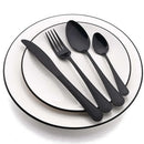 Axyaa Stainless Steel Cutlery Set - Knife Fork Spoon Tableware Flatware for Home & Restaurant