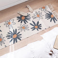 Axyaa Bohemian Retro Tassel Cotton Linen Rug 60x180 for Home Décor