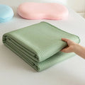 Axyaa Class A Waffle Silk Blanket: Double-sided Cool Summer Quilt