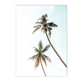 Axyaa Surfboard Coconut Tree Wall Art Poster Set for Chic Living Room Decor