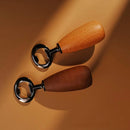 Axyaa Stainless Steel Bartender Beer Bottle Opener Wooden Handle Bar Tool