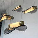 Axyaa Nordic Glass Hanging Wire Lamp for Stylish Decor