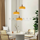 Axyaa Retro Modern Orange Chandelier for Dining, Study, and Bar