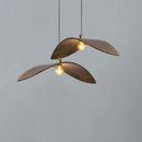 Axyaa Walnut Wood Pendant Lamp for Kitchen Restaurant Home Decor Lighting