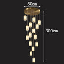Axyaa LED Pendant Chandeliers for Modern Living and Dining Rooms