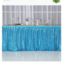 Axyaa Glitter Table Skirt for Events & Parties
