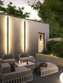 Axyaa Outdoor Wall Lamp Black IP65 Garden Lights