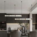 Axyaa Modern Glass LED Suspension Lamp for Restaurants, Bars, Hotels, and Dining Tables