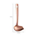 Axyaa Stainless Steel Soup Spoon Filter Oil Long Handle Serving Tablespoon