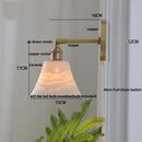 Axyaa Rotating LED Wall Sconce with Pull Chain Switch- Nordic Modern Style