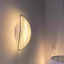 Axyaa Cream Silk Wall Lamp: Nordic Modern French Wabi Sabi Style for Home Decor
