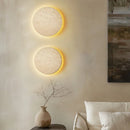Axyaa Wabi Sabi Yellow Limestone LED Wall Lamp - Nordic Home Decor Lighting