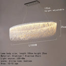 Axyaa Modern Tassel Chandelier Silver Round Light Fixture