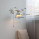 Axyaa Nordic Ceramic LED Wall Lights for Bedroom Living Room Decoration