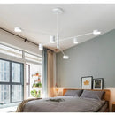 Axyaa Nordic Branch-Shaped Chandelier - Modern Wrought Iron Minimalist Design