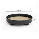 Axyaa Nordic White Ring Tray - Decorative Storage Tray for Tableware and Jewelry