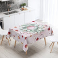 Axyaa Christmas Wreath Tree Tablecloth for Wedding Party Home Decoration