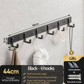 Axyaa Wall Hooks Set for Entryway and Wardrobe - Strong, Convenient Organization Solution