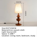 Axyaa Retro Contemporary Table Lamp for Living Room Study Bedroom LED Bedside Light