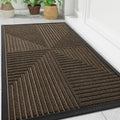 Axyaa Rubber Entrance Doormats: Non-slip Heavy Duty Outdoor Mats