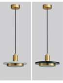 Axyaa Marble Pendant Lamp: Elegant Stone Light Fixture for Home Decor