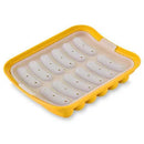 Axyaa Silicone Sausage Maker Mould with Lid, 12 Grids Hot Dog DIY Baking Tool