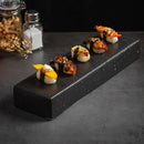 Axyaa Ceramic Sushi Dessert Plate Set - Solid Color Restaurant Tableware