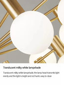 Axyaa Luxury Magic Bean Nordic Chandelier for Living Room, Dining & Bedroom