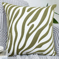 Tropical Plant Pattern 3D Cushion Cover 45x45cm for Living Room Sofa by Axyaa